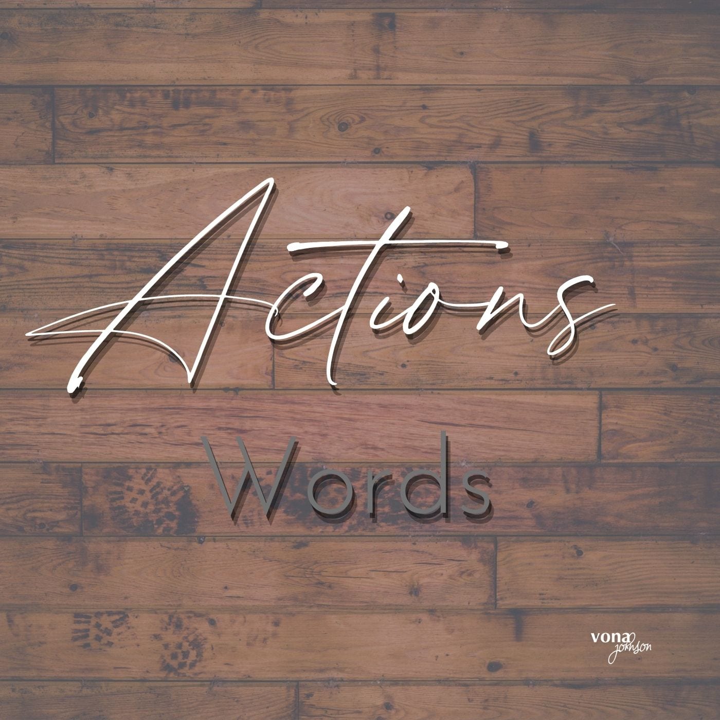 Read more about the article Actions Speak Louder Than Words