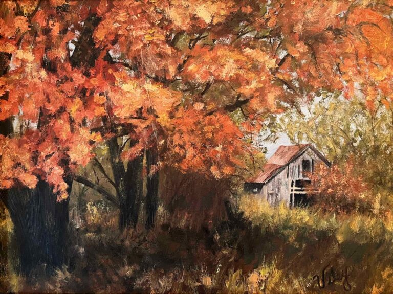 The Best Season painting by Viley Reed 1993
