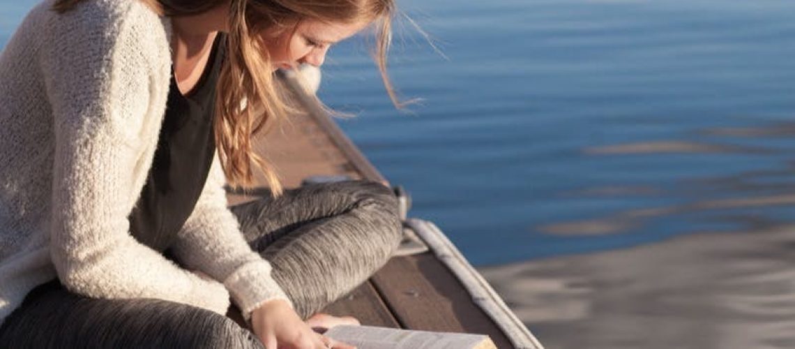 reading on the dock